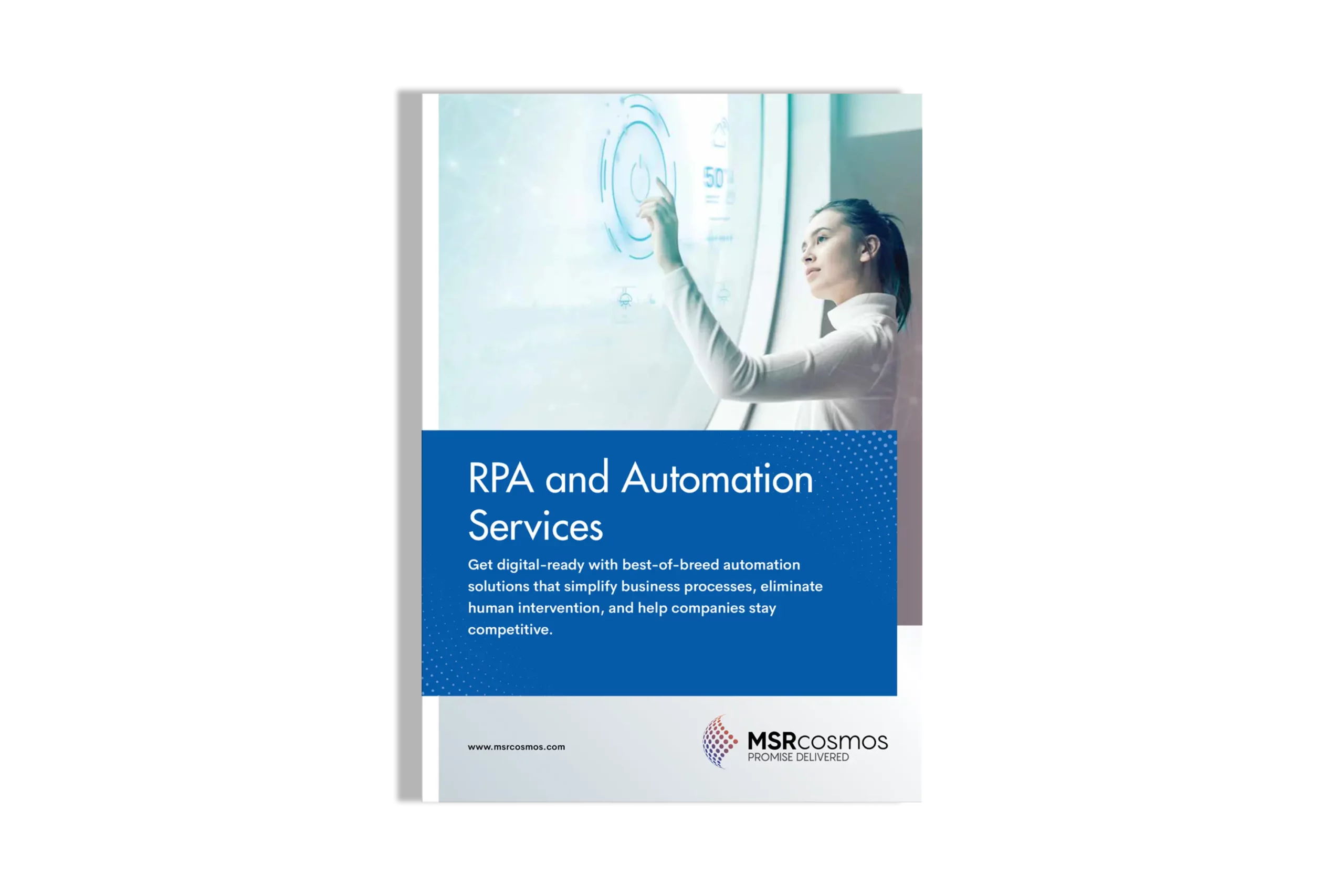 RPA and Automation Solutions Service Brochure | MSRcosmos